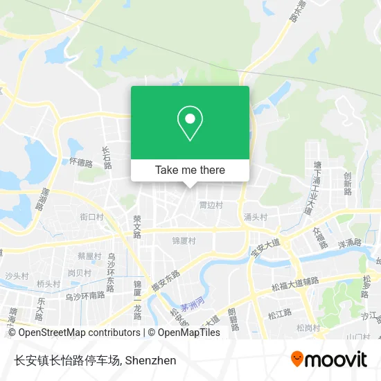 长安镇长怡路停车场 map