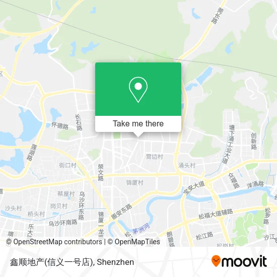 鑫顺地产(信义一号店) map
