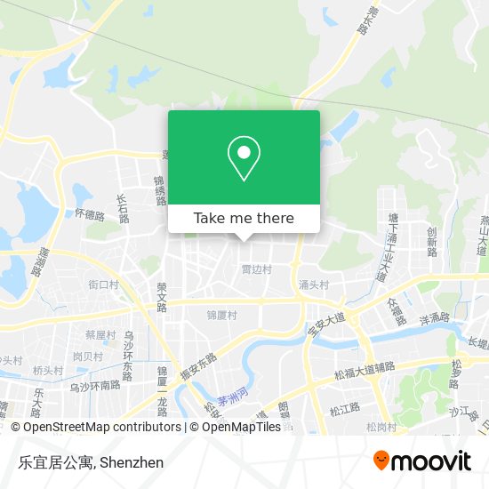 乐宜居公寓 map