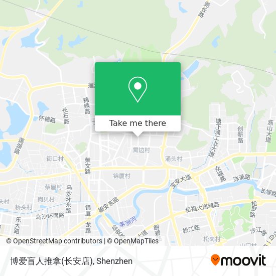 博爱盲人推拿(长安店) map