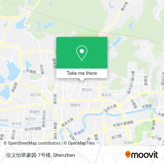 信义怡翠豪园-7号楼 map
