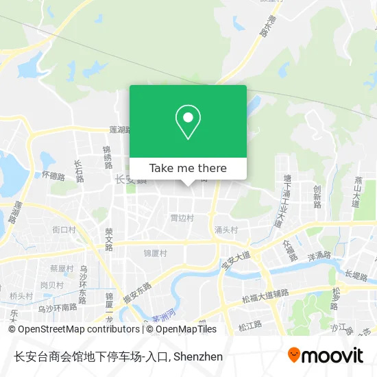 长安台商会馆地下停车场-入口 map