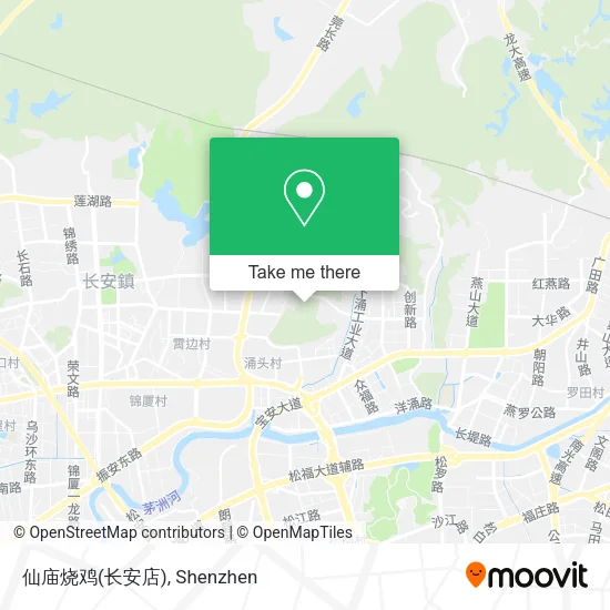 仙庙烧鸡(长安店) map