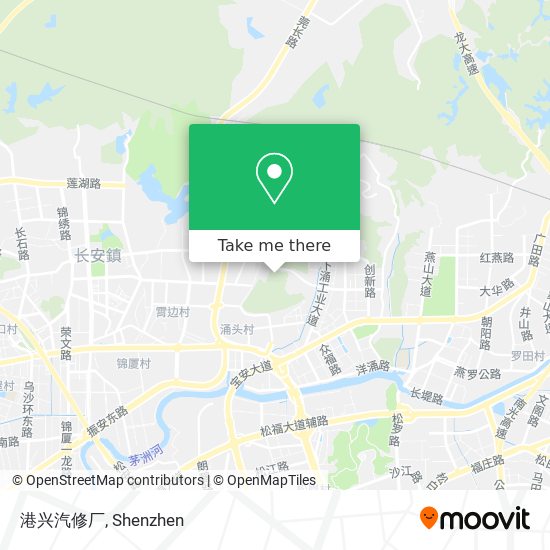 港兴汽修厂 map