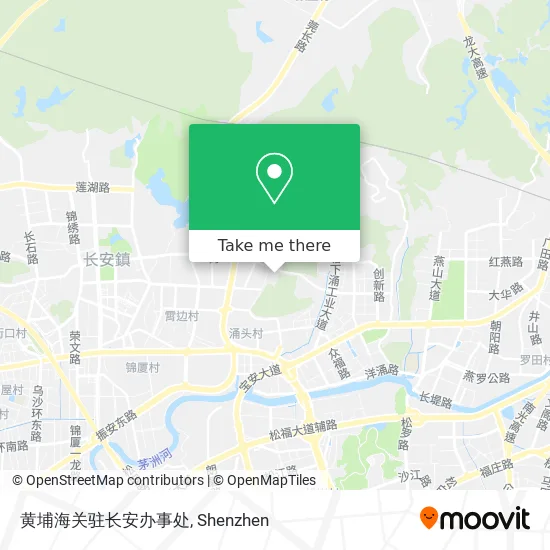 黄埔海关驻长安办事处 map