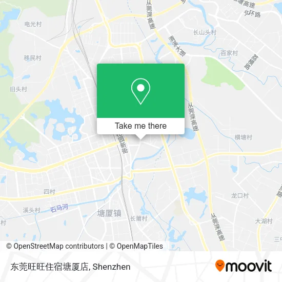 东莞旺旺住宿塘厦店 map