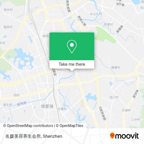 名媛美容养生会所 map