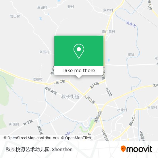 秋长桃源艺术幼儿园 map