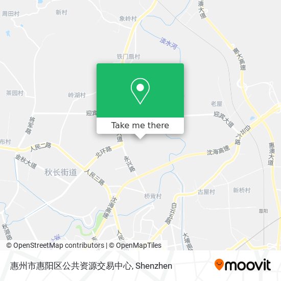 惠州市惠阳区公共资源交易中心 map