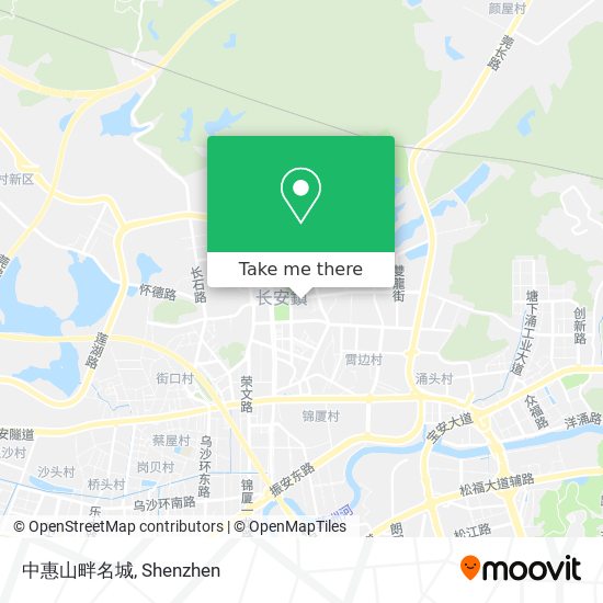 中惠山畔名城 map