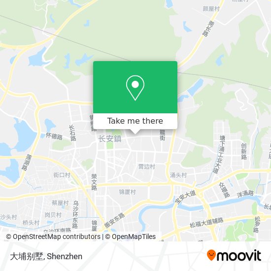 大埔别墅 map
