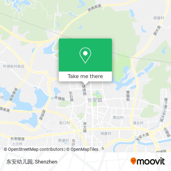 东安幼儿园 map