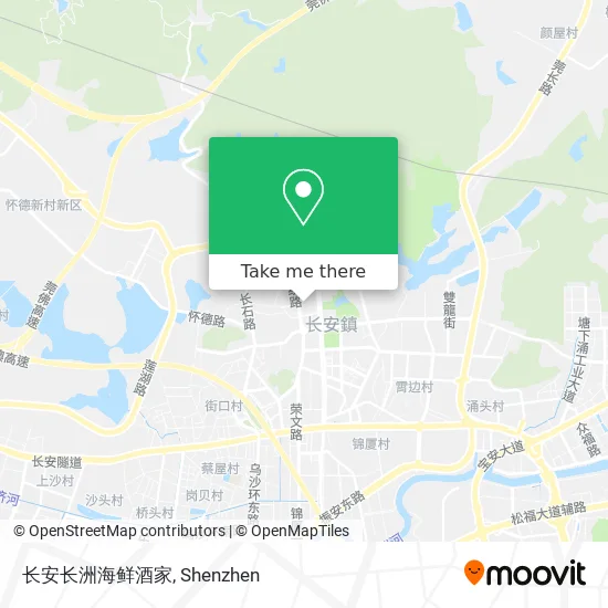 长安长洲海鲜酒家 map