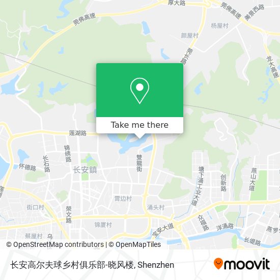 长安高尔夫球乡村俱乐部-晓风楼 map