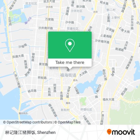 林记隆江猪脚饭 map