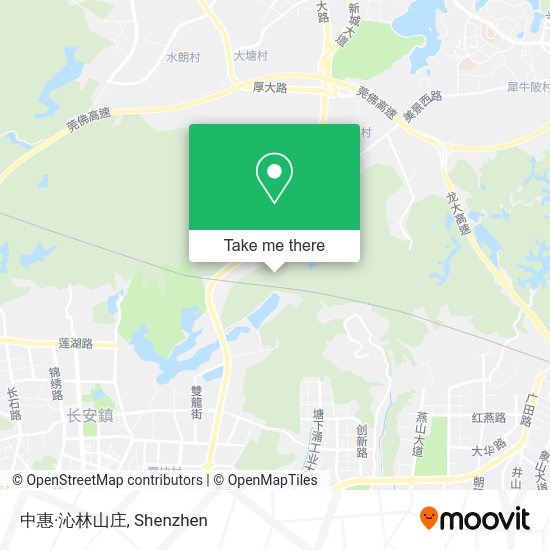 中惠·沁林山庄 map