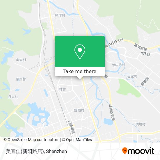 美宜佳(新阳路店) map