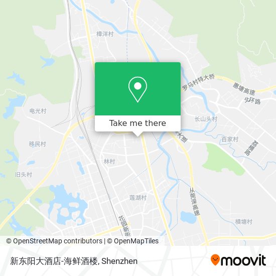 新东阳大酒店-海鲜酒楼 map