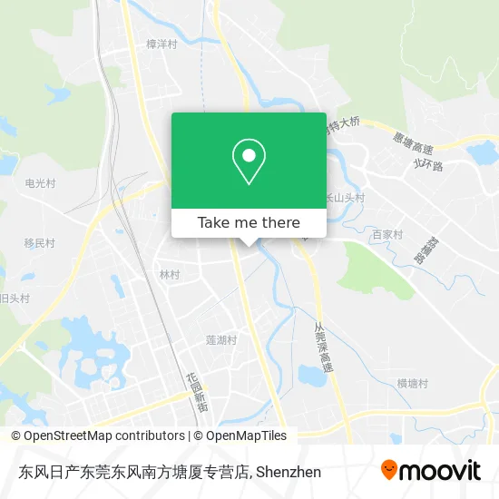 东风日产东莞东风南方塘厦专营店 map
