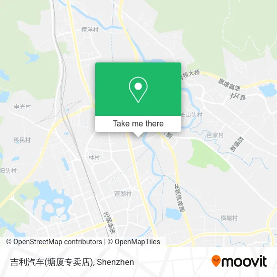 吉利汽车(塘厦专卖店) map