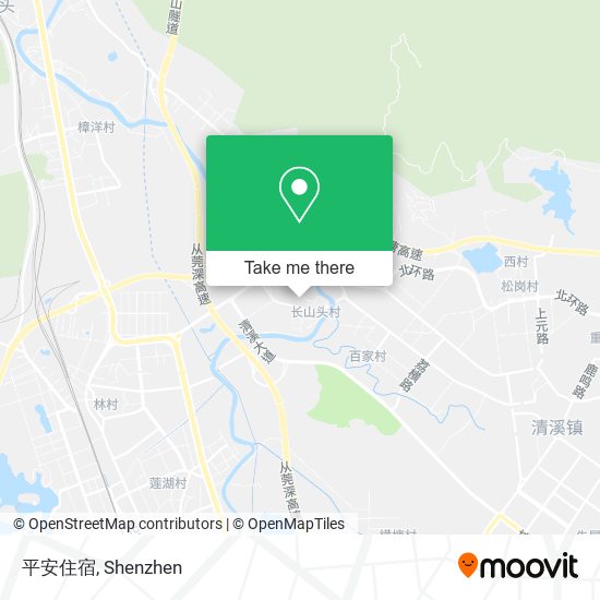 平安住宿 map