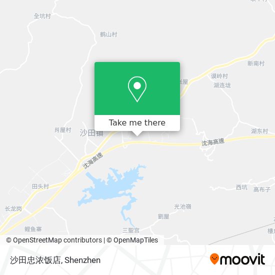 沙田忠浓饭店 map