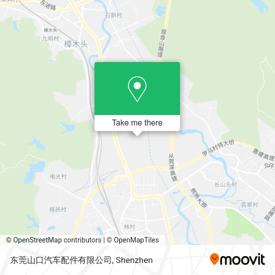 东莞山口汽车配件有限公司 map