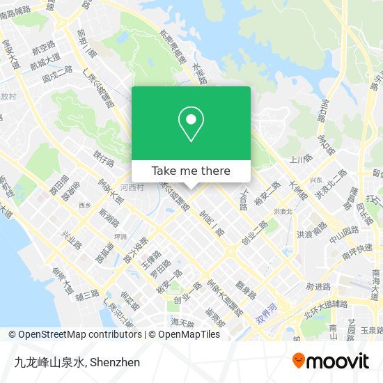 九龙峰山泉水 map