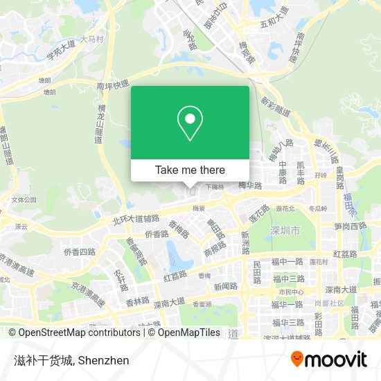 滋补干货城 map