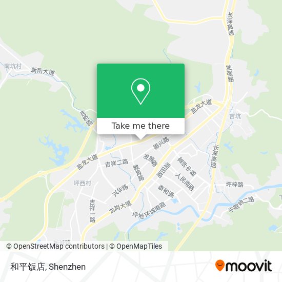 和平饭店 map