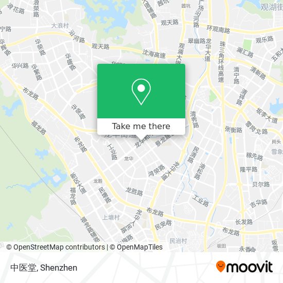 中医堂 map