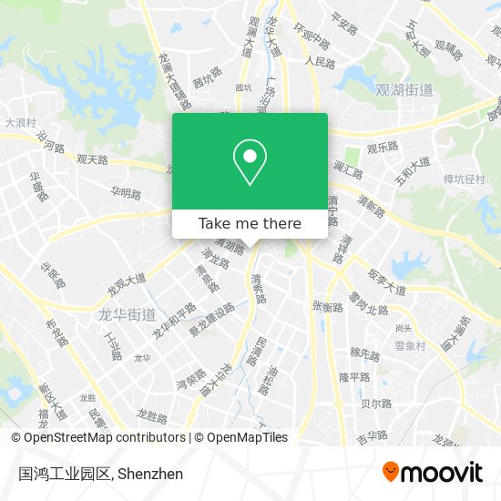国鸿工业园区 map