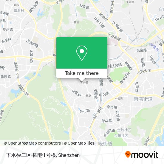 下水径二区-四巷1号楼 map