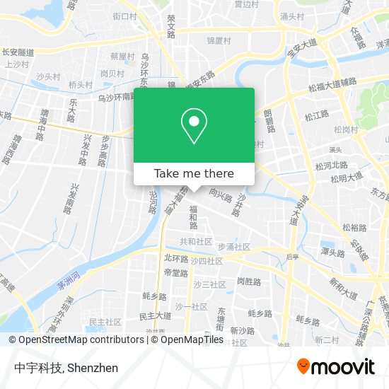 中宇科技 map