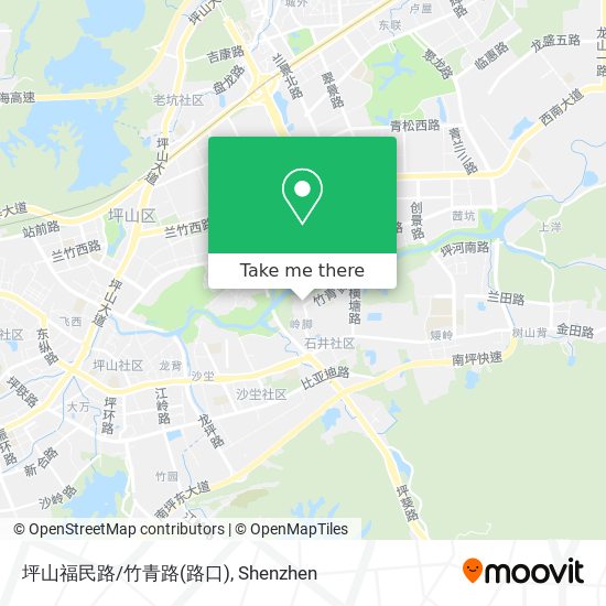 坪山福民路/竹青路(路口) map