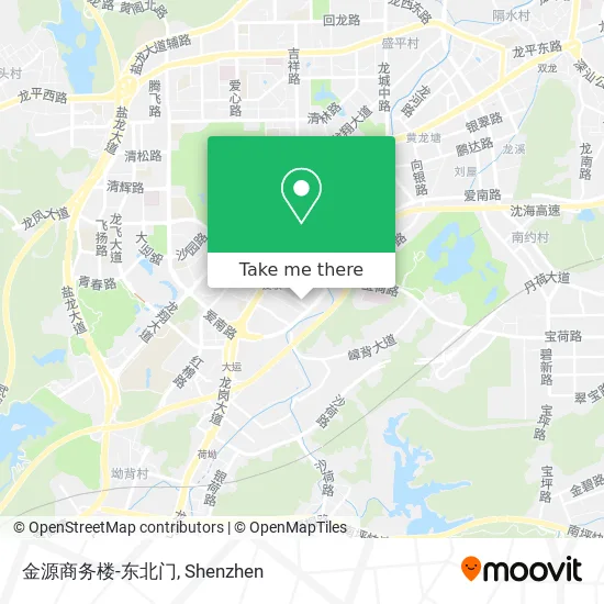 金源商务楼-东北门 map