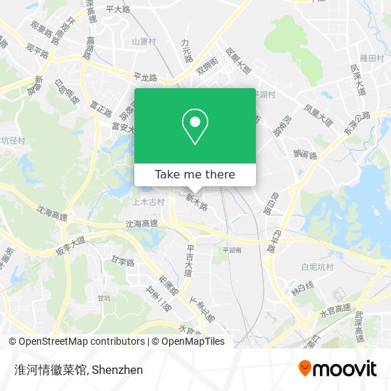 淮河情徽菜馆 map
