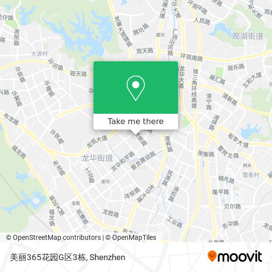 美丽365花园G区3栋 map