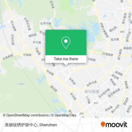 美丽纹绣护肤中心 map