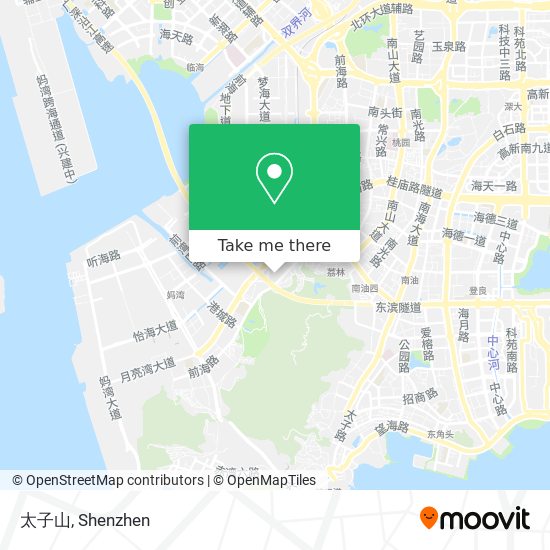 太子山 map