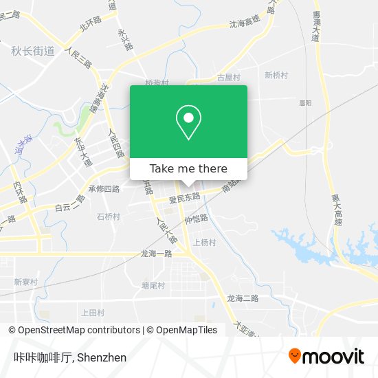 咔咔咖啡厅 map
