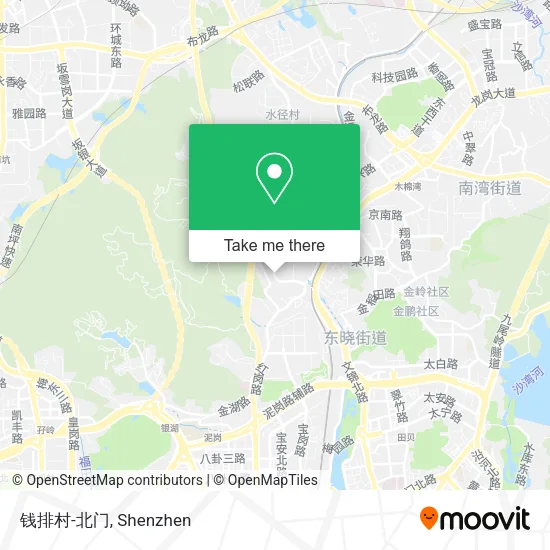 钱排村-北门 map