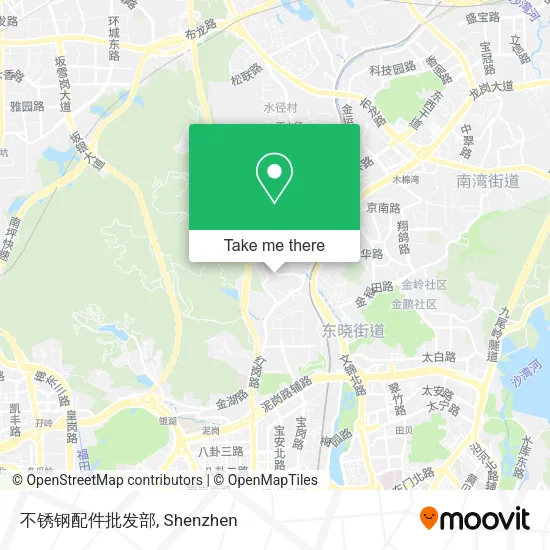 不锈钢配件批发部 map