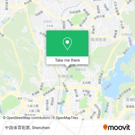 中国体育彩票 map