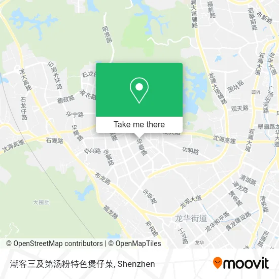 潮客三及第汤粉特色煲仔菜 map