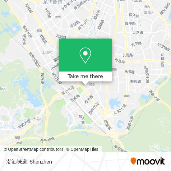 潮汕味道 map