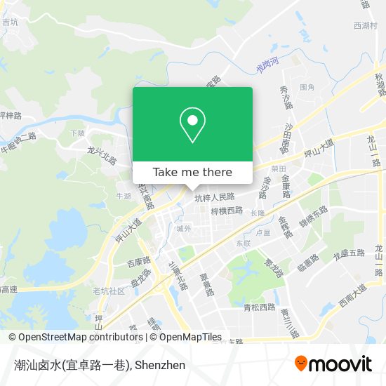 潮汕卤水(宜卓路一巷) map