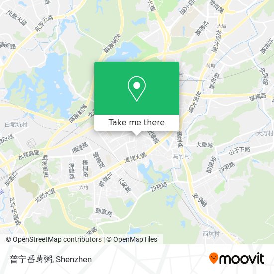 普宁番薯粥 map