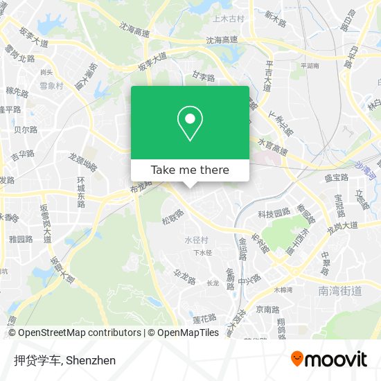 押贷学车 map