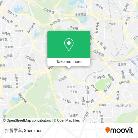 押贷学车 map